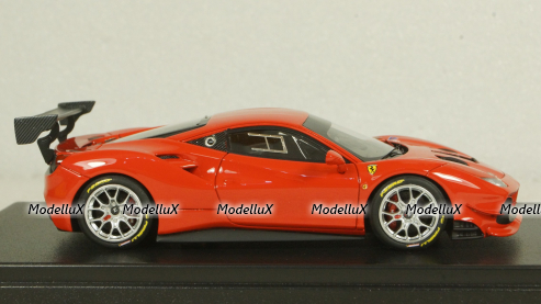 Ferrari 488 Challenge rosso scuderia, LS476C, LOOKSMART 1:43