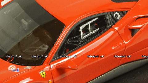 Ferrari 488 Challenge rosso scuderia, LS476C, LOOKSMART 1:43