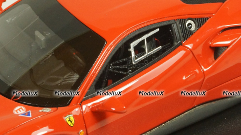 Ferrari 488 Challenge rosso scuderia, LS476C, LOOKSMART 1:43