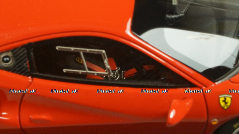 Ferrari 488 Challenge rosso scuderia, LS476C, LOOKSMART 1:43