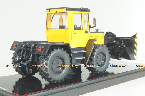 Mercedes-Benz Track 1100 auger-rotor snow blower, yellow/black, TruckTyr 1:43