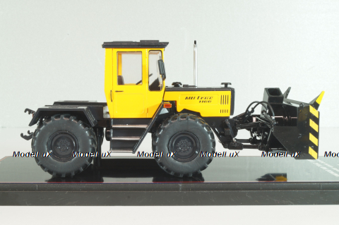 Mercedes-Benz Track 1100 auger-rotor snow blower, yellow/black, TruckTyr 1:43