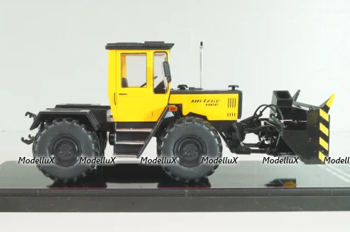 Mercedes-Benz Track 1100 auger-rotor snow blower, yellow/black, TruckTyr 1:43