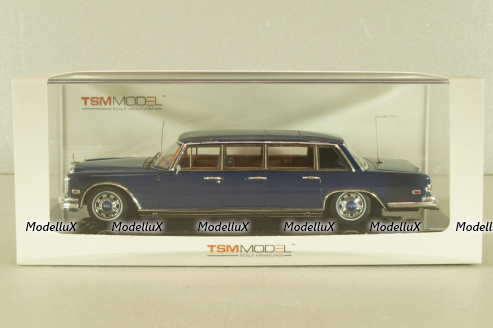 Mercedes-Benz 600 Pullman E. Presley 1969, blue, 144339, TSM 1:43