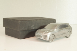 Porsche Cayenne (958) Turbo, silver, Porsche Dealer 1:43