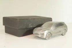 Porsche Cayenne (958) Turbo, silver, Porsche Dealer 1:43
