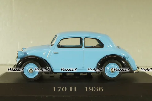 Mercedes-Benz 170H (W28) 1936, light blue, MBOMS029, Mercedes-Benz Offizielle Modell-Sammlung #29, Altaya 1:43 Уценка!