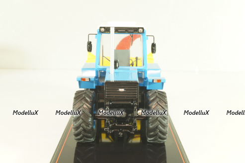 ЛТЗ-155 трактор со шнеко-роторным снегоочистителем, голубой, TruckTyr 1:43