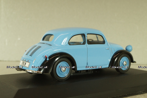Mercedes-Benz 170 H (W28) 1936, light blue, MBOMS029, Mercedes-Benz Offizielle Modell-Sammlung #29, Altaya 1:43