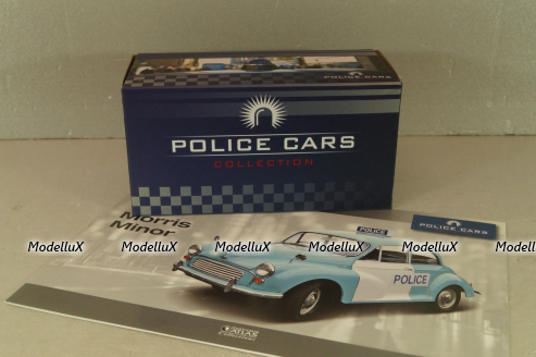 Morris Minor Polizei 1957, 7598007, Atlas Police Cars Collection 1:43 С Журналом!