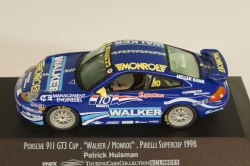 Porsche 911(996) GT3 Cup #10  Supercup 1998, P.Huisman, blue, XCL99011, ONYX 1:43