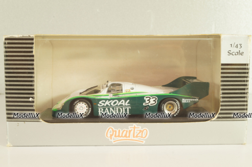 Porsche 956 Short tail #33 1000 km Mosport Park 1984, Hobss/Keegan/Konrad, white/green, Q3066, Quartzo 1:43