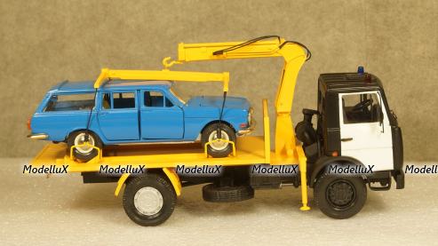 Камаз-43101-028, с тентом 2010г Элекон 1:43