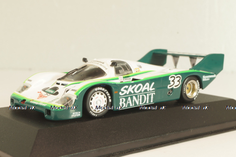 Porsche 956 Short tail #33 1000 km Mosport Park 1984, Hobss/Keegan/Konrad, white/green, Q3066, Quartzo 1:43