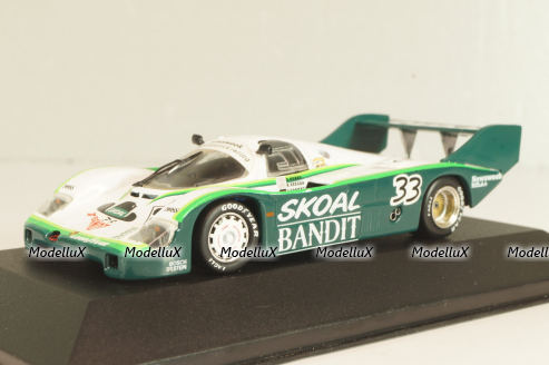Porsche 956 Short tail #33 1000 km Mosport Park 1984, Hobss/Keegan/Konrad, white/green, Q3066, Quartzo 1:43
