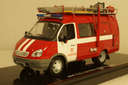 АПП-0,5-2,0 (Газ-2705 "Газель") черные номера, TruckTyr 1:43