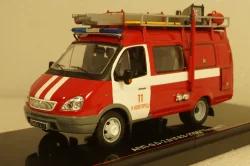 АПП-0,5-2,0 (Газ-2705 "Газель") черные номера, TruckTyr 1:43