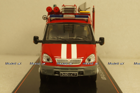 АПП-0,5-2,0 (Газ-2705 "Газель") черные номера, TruckTyr 1:43