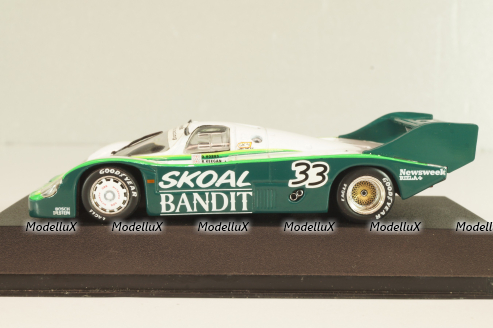 Porsche 956 Short tail #33 1000 km Mosport Park 1984, Hobss/Keegan/Konrad, white/green, Q3066, Quartzo 1:43