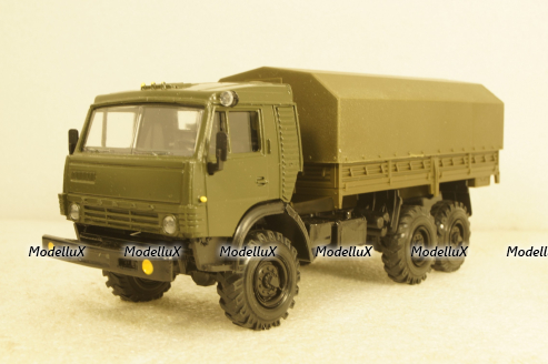 Камаз-43101-028, с тентом 2010г Элекон 1:43