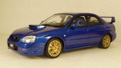 Subaru Impreza 2 Ph.2 WRX STI 2003 World Rally Blue Pearl, OT369, OttoMobile 1:18
