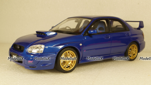 Subaru Impreza 2 Ph.2 WRX STI 2003 World Rally Blue Pearl, OT369, OttoMobile 1:18