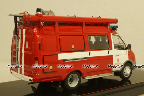 АПП-0,5-2,0 (Газ-2705 "Газель") черные номера, TruckTyr 1:43