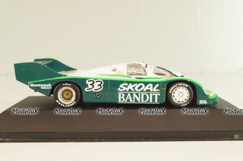 Porsche 956 Short tail #33 1000 km Mosport Park 1984, Hobss/Keegan/Konrad, white/green, Q3066, Quartzo 1:43