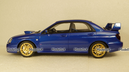 Subaru Impreza 2 Ph.2 WRX STI 2003 World Rally Blue Pearl, OT369, OttoMobile 1:18