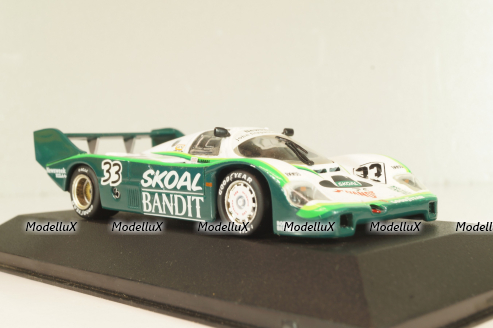 Porsche 956 Short tail #33 1000 km Mosport Park 1984, Hobss/Keegan/Konrad, white/green, Q3066, Quartzo 1:43