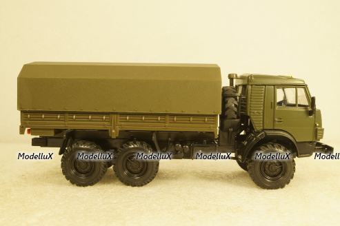 Камаз-43101-028, с тентом 2010г Элекон 1:43