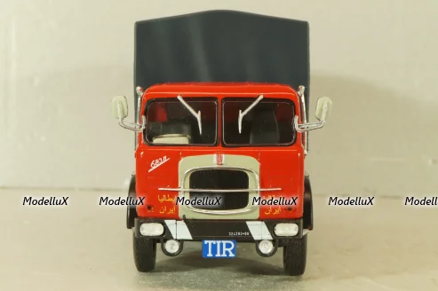 Fiat 683 N "SAiMA" 1966, red/blue, Camion D'epoca #77, 1:43