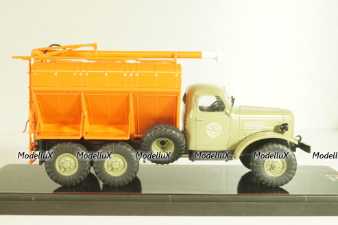 ЗСК-10 на шасси Зил-157К, зеленый/оранжевый, TruckTyr 1:43