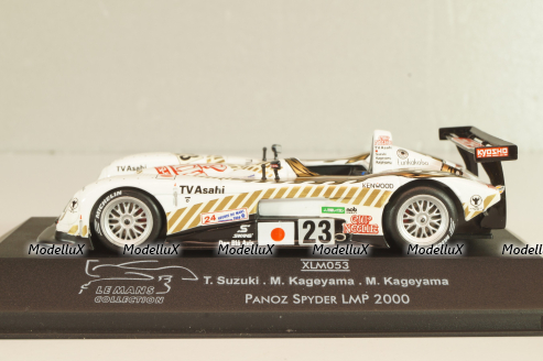 Panoz Spyder LMP #23 Le Mans 2000, T.Suzuki/M.Kageyama/M.Kageyama, white, XCL040, ONYX 1:43