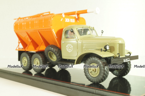 ЗСК-10 на шасси Зил-157К, зеленый/оранжевый, TruckTyr 1:43
