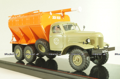 ЗСК-10 на шасси Зил-157К, зеленый/оранжевый, TruckTyr 1:43