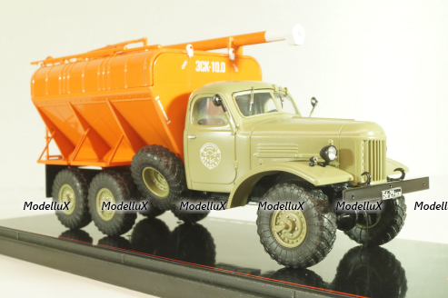 ЗСК-10 на шасси Зил-157К, зеленый/оранжевый, TruckTyr 1:43