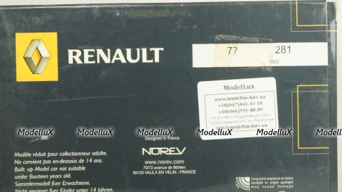Renault R4 F6 VAN 1982, blue, 419281, Norev 1:43