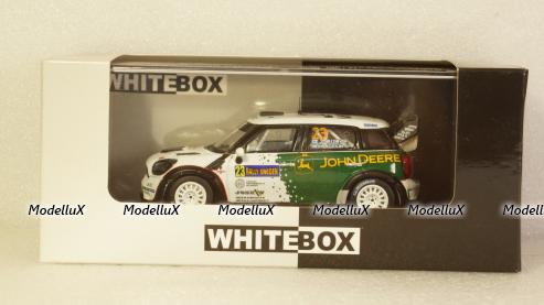Mini John Cooper Works WRC #23 Rallye Schweden 2013 Nikara, Kalliolepo, WBR015, WhiteBox 1:43