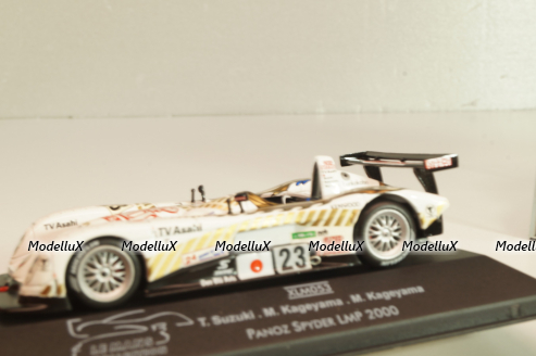 Panoz Spyder LMP #23 Le Mans 2000, T.Suzuki/M.Kageyama/M.Kageyama, white, XCL040, ONYX 1:43