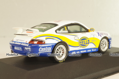 Porsche 911(996) GT3 Cup #7 Carrera cup 1999, B.Maylander, white, XCL025, ONYX 1:43