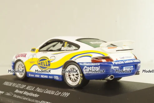 Porsche 911(996) GT3 Cup #7 Carrera cup 1999, B.Maylander, white, XCL025, ONYX 1:43