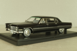 Cadillac Fleetwood Series 75 limousine 1968, black, 44400, NEO 1:43