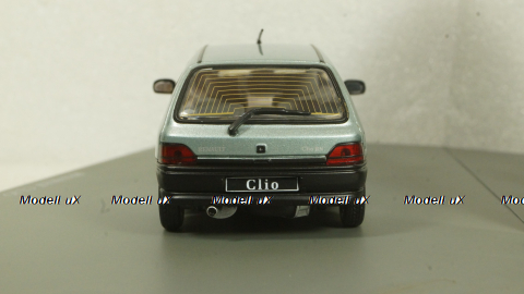 Renault Clio 1990, blue, 7711221726, Universal Hobby 1:43