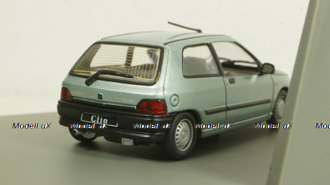 Renault Clio 1990, blue, 7711221726, Universal Hobby 1:43