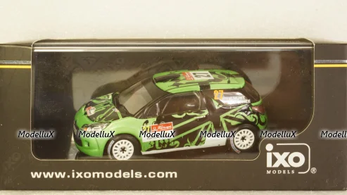 Citroen DS3 R3 #27 Rally Portugal IRC 2011, green, RAM461, IXO 1:43