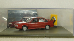 Renault 21 2L Turbo, Red, 7711223579, Universal Hobby 1:43