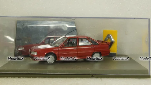Renault 21 2L Turbo, Red, 7711223579, Universal Hobby 1:43