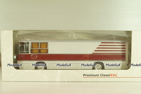Икарус-260 грузовой, белый/красный, MD3122, Modellux 1:43