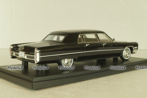 Cadillac Fleetwood Series 75 limousine 1968, black, 44400, NEO 1:43